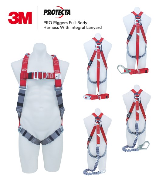 Pro Fall Protection Full Body Harness Range 3m Protecta